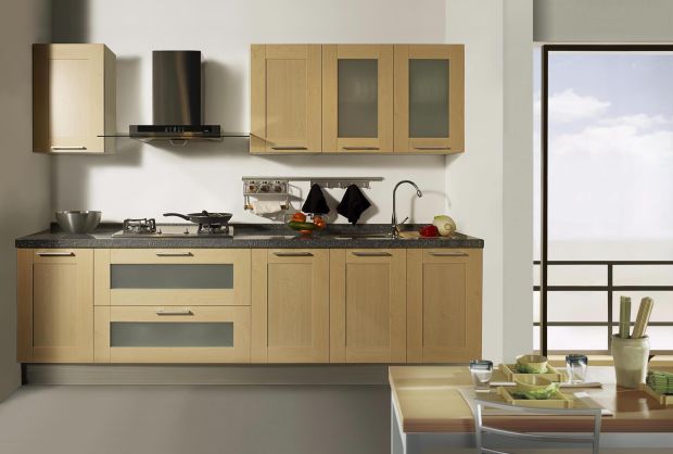 tủ bếp tiết kiệm diện tích