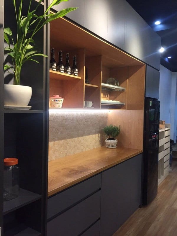Quầy bar thiết kế xa bếp
