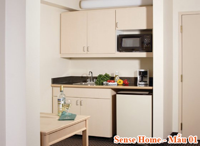 tủ bếp đẹp thông minh hiện đại