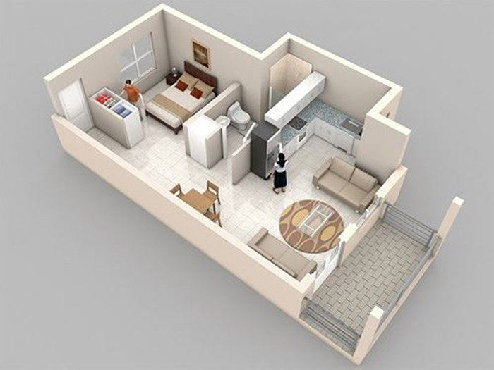Bí quyết thiết kế nội thất cho nhà cấp 4 không gian nhỏ