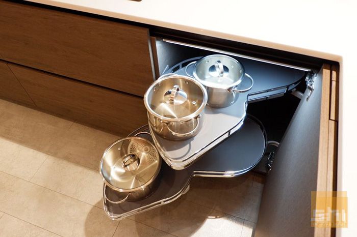 Mâm xoay, kệ góc liên hoàn Imundex - Mẫu 02