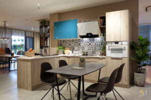 Tủ Bếp Đẹp Melamine - TB44