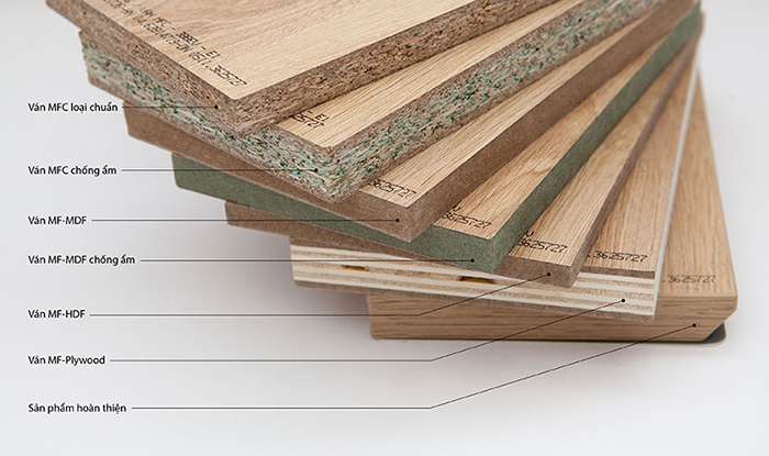 Các loại gỗ công nghiệp tốt nhất để làm tủ bếp và bảng so sánh chi tiết