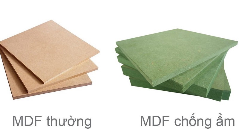 MDF là viết tắt của từ Medium Density Fiberboard : ván sợi mật độ trung bình.