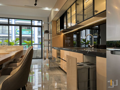 Tủ Bếp Đẹp Acrylic - TB39