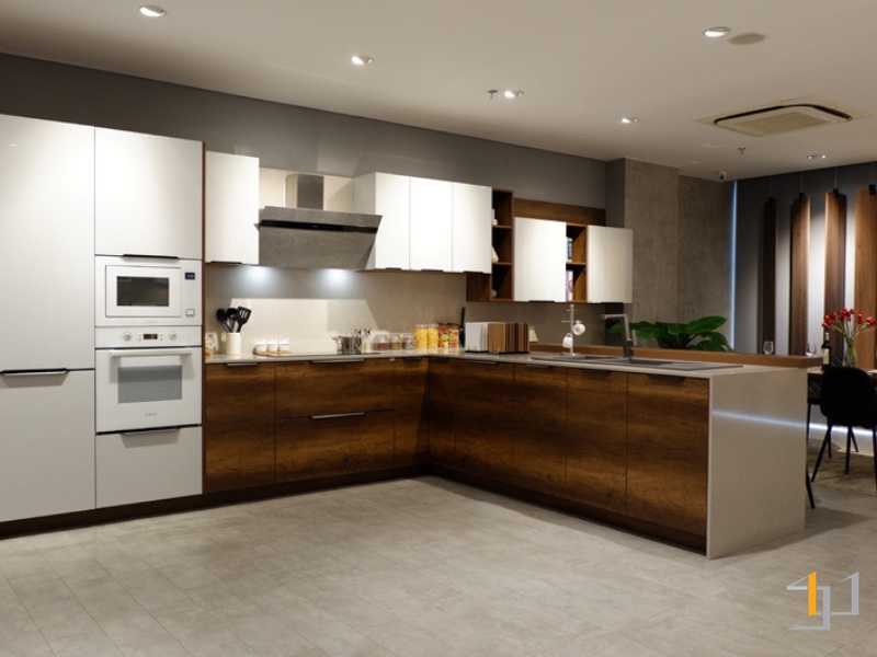 Tủ Bếp Melamine - TB40 | Nội Thất S-housing