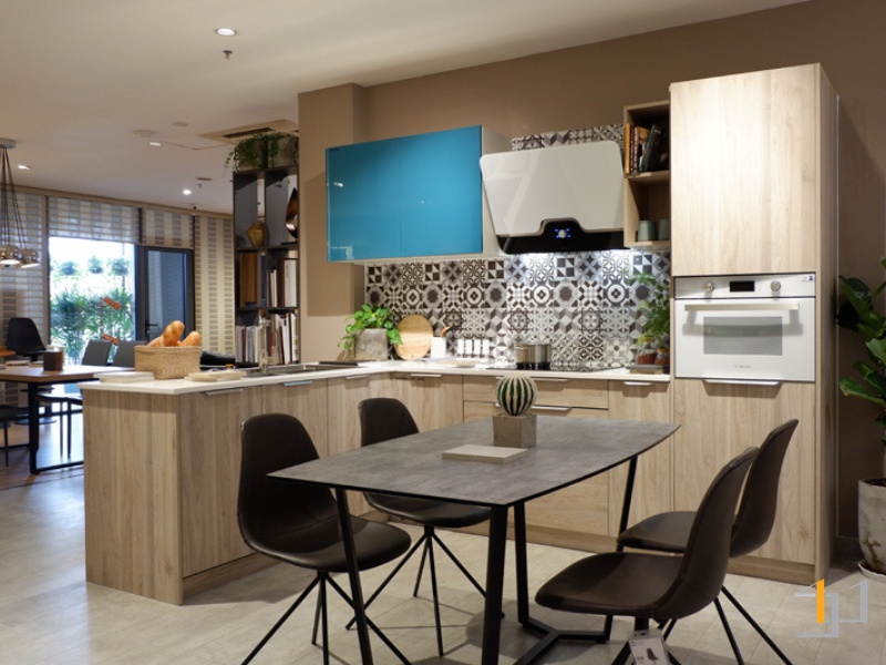 Tủ Bếp Melamine - TB44 | Nội Thất S-housing