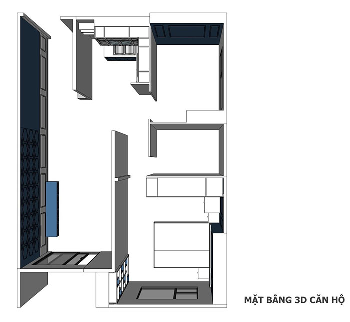 thiết kế nội thất căn hộ sunrise cityview q7 - 09