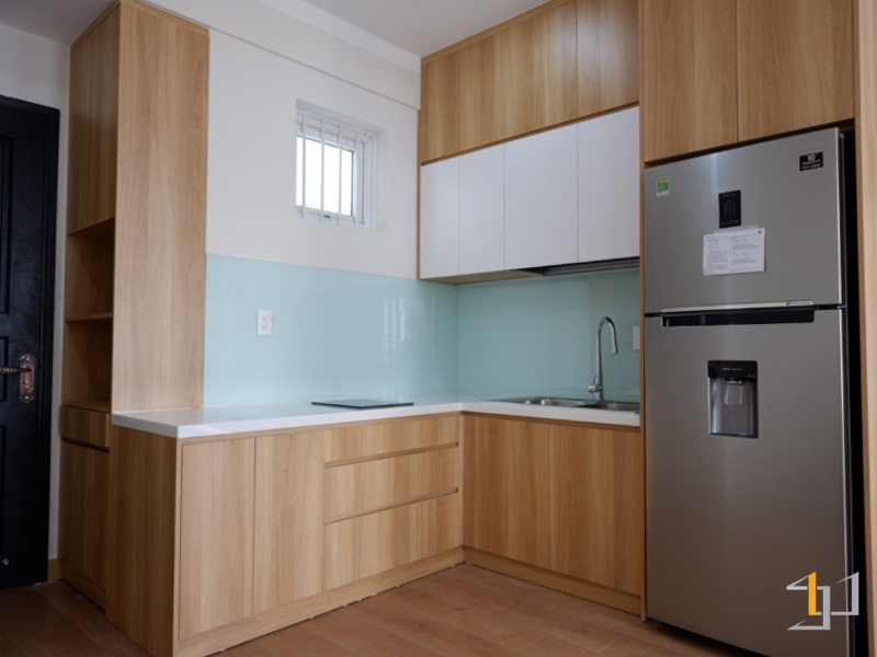 Tủ Bếp Melamine vân gỗ - TB47 | Nội Thất S-housing
