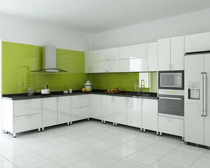tủ bếp đơn giản mà đẹp - mẫu 07