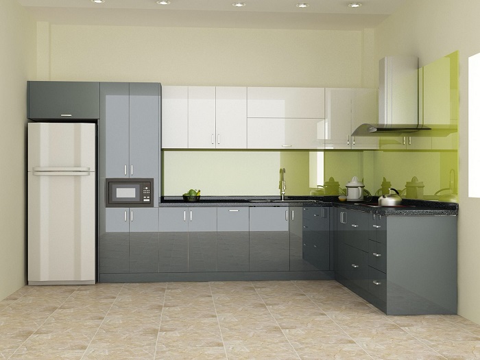 mẫu tủ bếp gỗ công nghiệp đẹp - mẫu 04