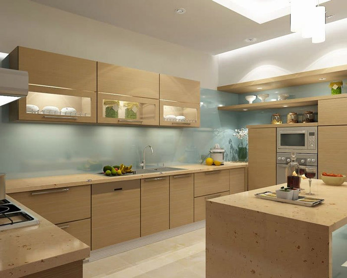 tủ bếp đơn giản mà đẹp - mẫu 10 tủ bếp đơn giản mà đẹp - mẫu 10