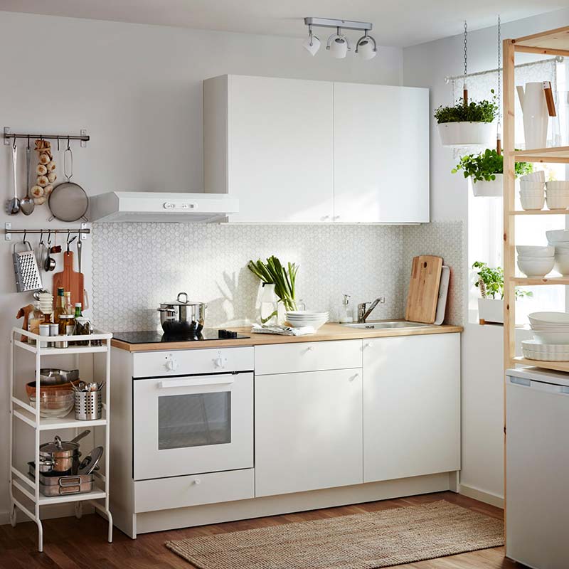 Nội thất phòng bếp phong cách Scandinavian đề cao sự tiện nghi với các tính năng thông minh, tiện ích cho cuộc sống.