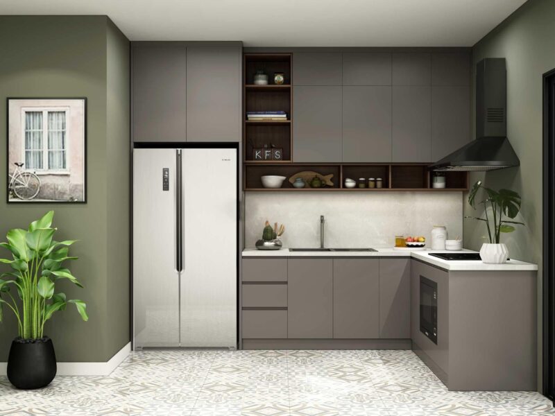 HIỆN - Nhũng mẫu tủ bếp nhỏ đơn giản mà đẹp được lựa chọn nhiều nhất hiện nay Nha-bep-nho-46-1-800x600