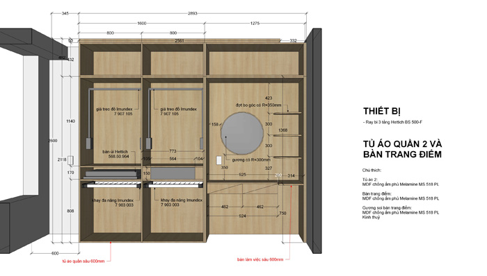 Thi công nội thất căn hộ Sunrise Riverside Tphcm - Hình 13