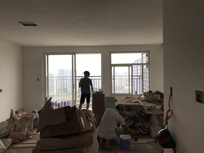 Thi công nội thất căn hộ Sunrise Riverside Tphcm - Hình 09