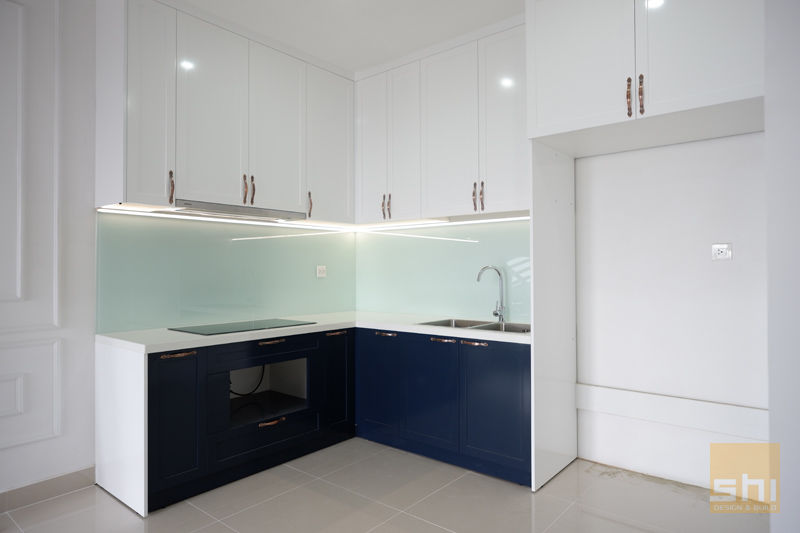Bố trí bồn rửa khi thiết kế bếp