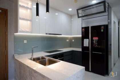 Tủ Bếp Đẹp Acrylic - TB50
