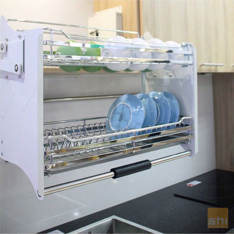 Kệ chén dĩa cho không gian bếp nhỏ