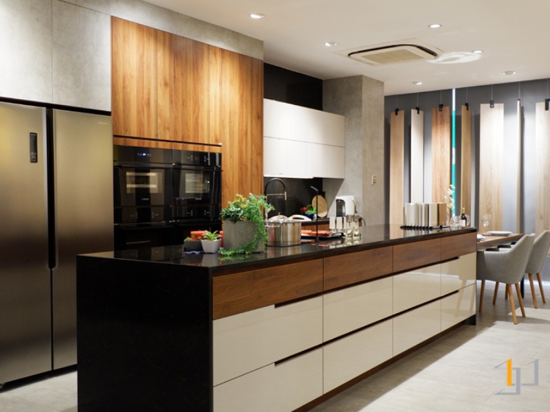 Tủ Bếp Melamine - TB55 | Nội Thất S-housing