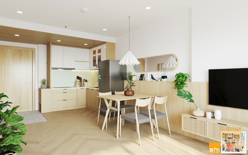 Căn hộ Vinhomes Grand Park phong cách Japandi - 03