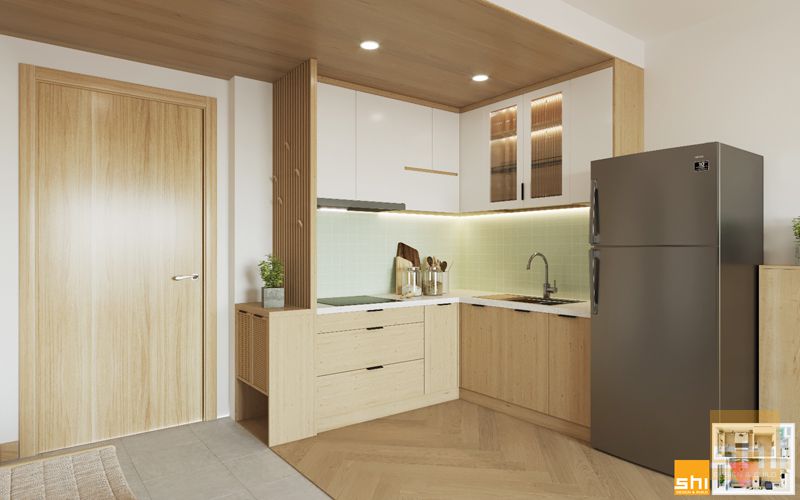 Căn hộ Vinhomes Grand Park phong cách Japandi - 04