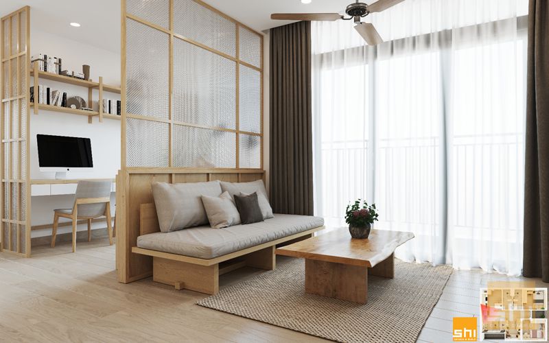 Căn hộ Vinhomes Grand Park phong cách Japandi - 08