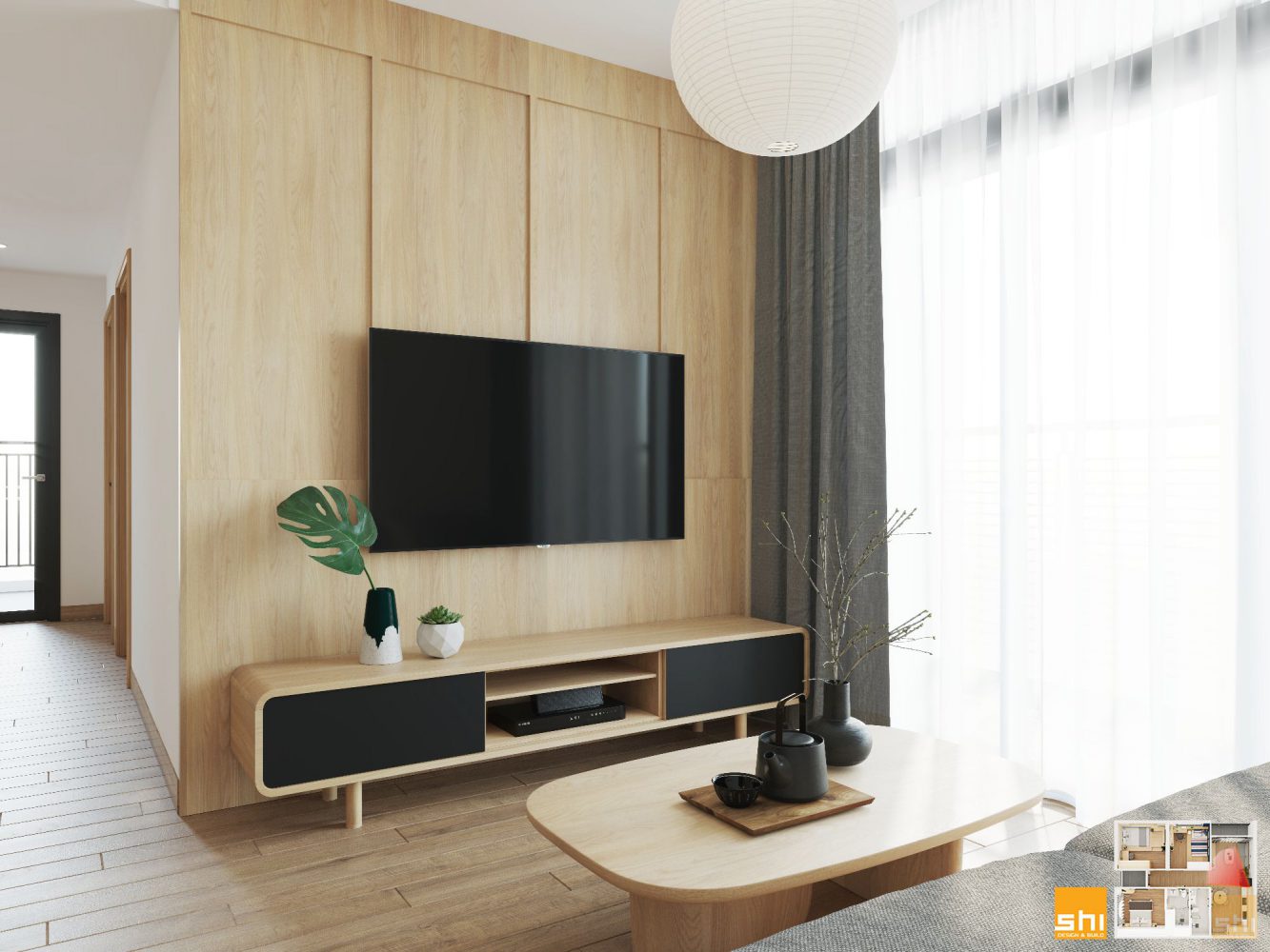 Thiết Kế Nội Thất Chung Cư Vinhome Grand Park 3 Phòng Ngủ