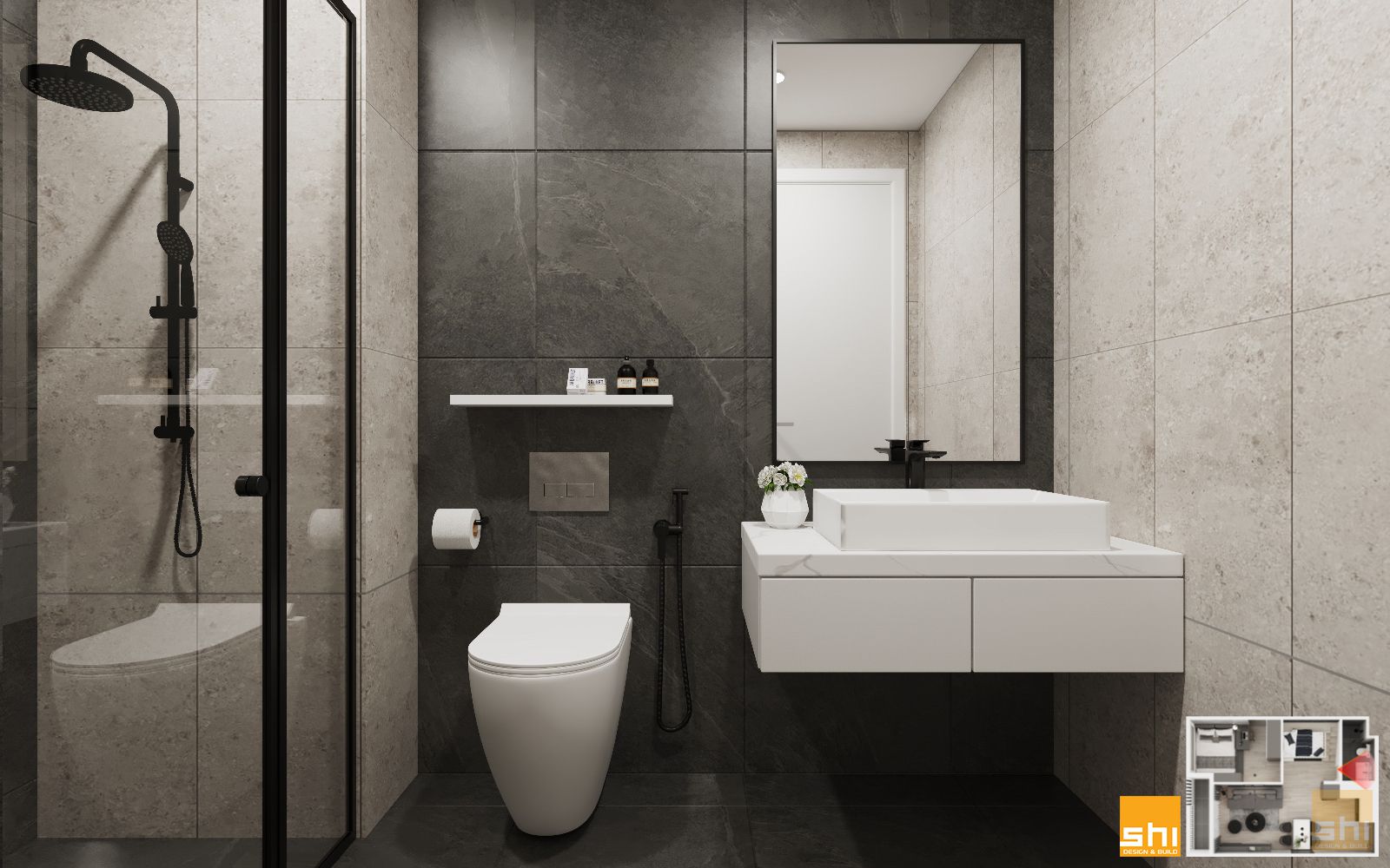 Thiết Kế Nội Thất Chung Cư Safira 1 Phòng Ngủ 11