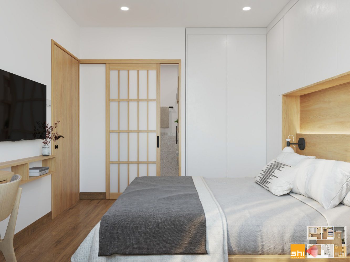 Thiết Kế Nội Thất Chung Cư Vinhome Grand Park 3 Phòng Ngủ 11