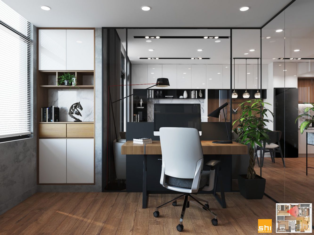 Thiết Kế Nội Thất Căn Hộ Vinhome Hiện Đại 09