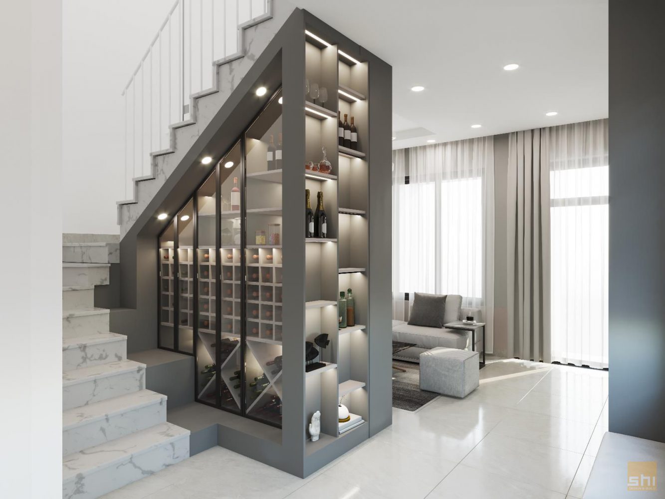 Thiết Kế Nội Thất Nhà Phố 10