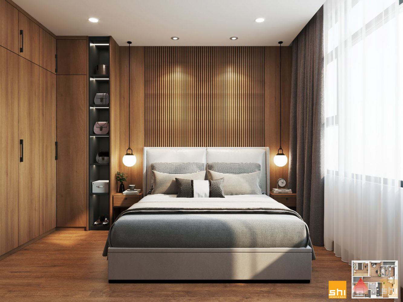Thiết Kế Nội Thất Căn Hộ Vinhome Hiện Đại 11