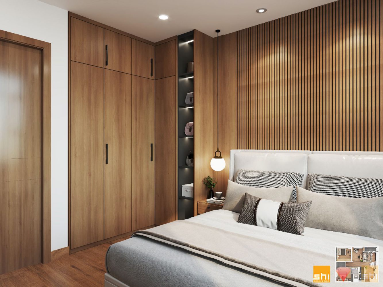 Thiết Kế Nội Thất Căn Hộ Vinhome Hiện Đại 13
