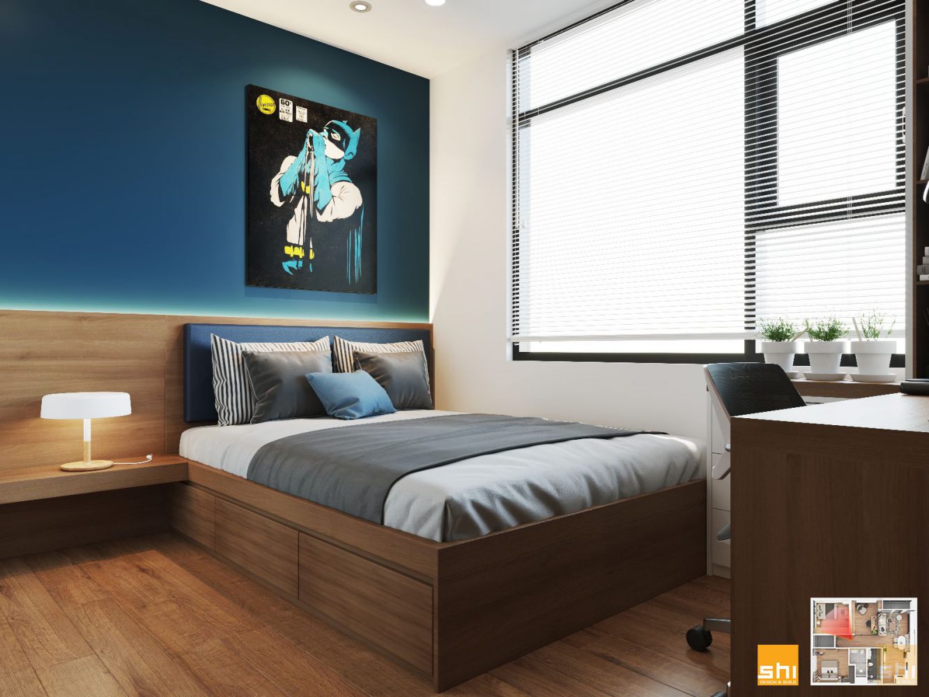 Thiết Kế Nội Thất Căn Hộ Vinhome Hiện Đại 14