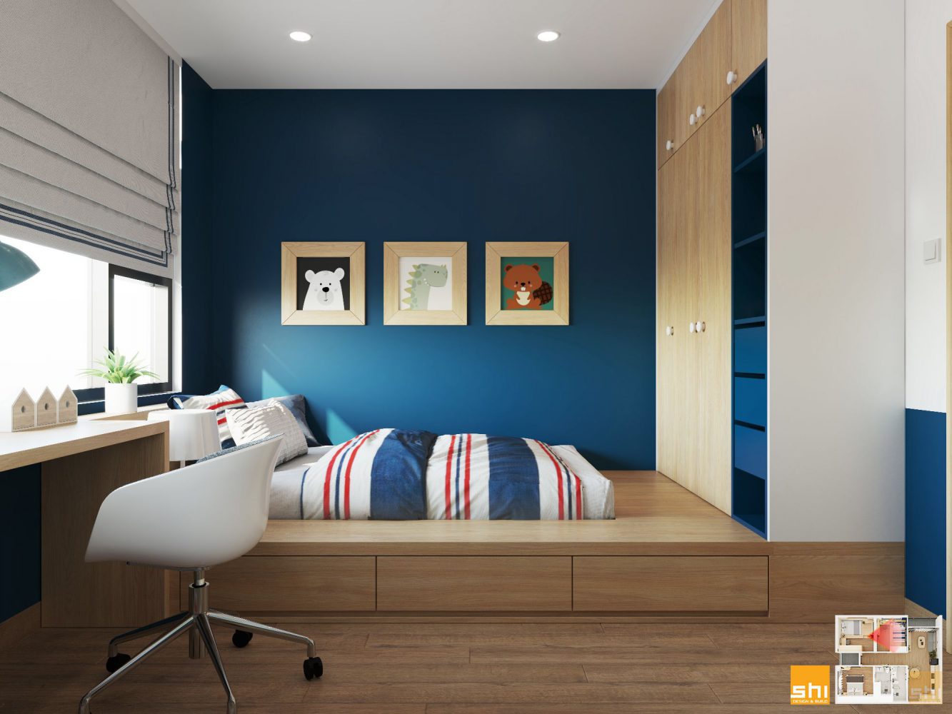 Thiết Kế Nội Thất Chung Cư Vinhome Grand Park 3 Phòng Ngủ 19