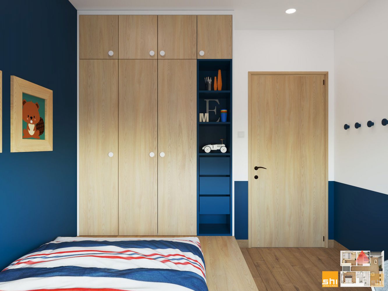 Thiết Kế Nội Thất Chung Cư Vinhome Grand Park 3 Phòng Ngủ 21
