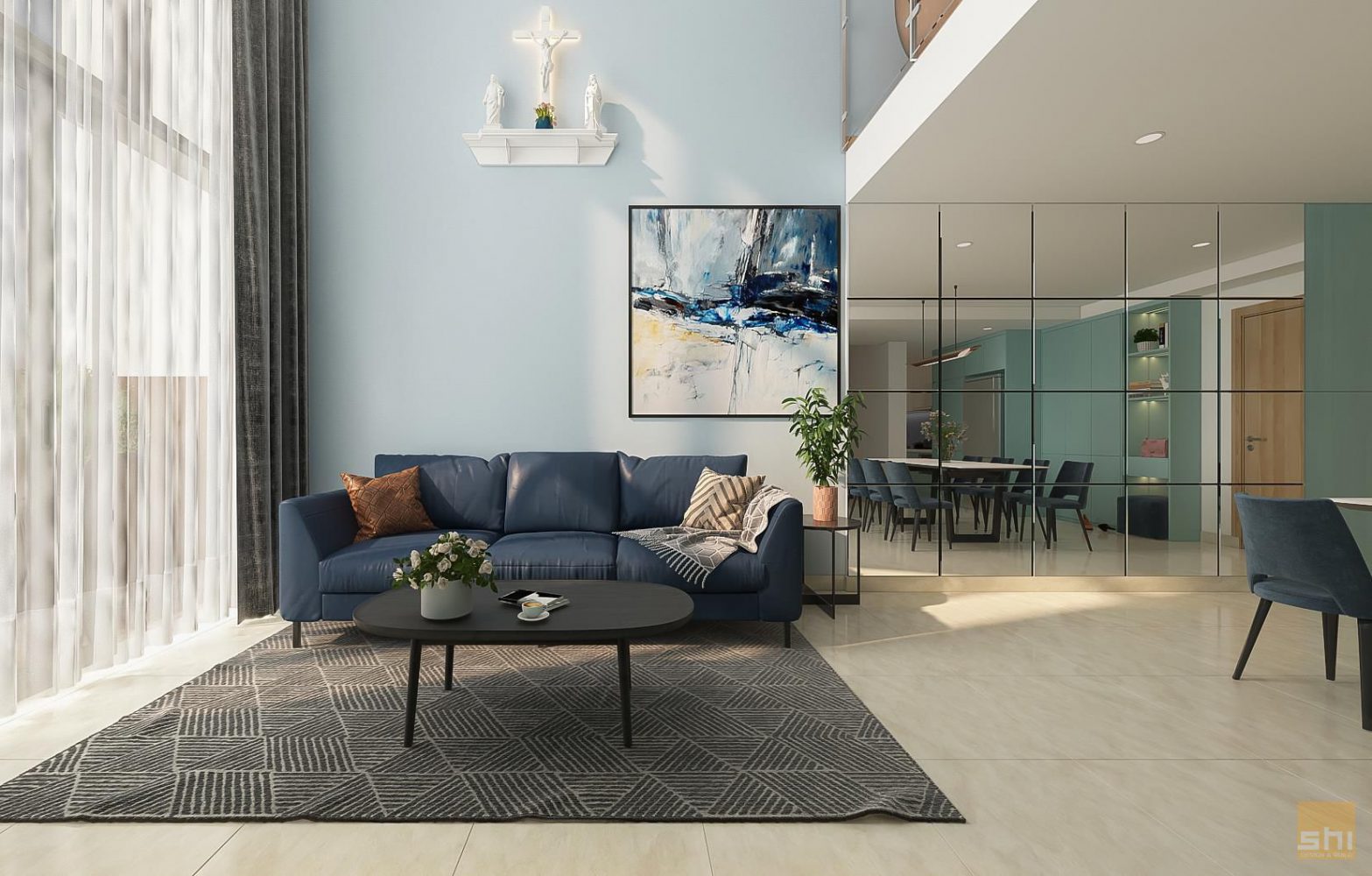 Thiết Kế Nội Thất Chung Cư Duplex