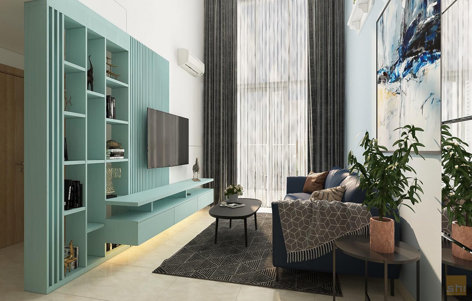 Thiết Kế Nội Thất Chung Cư Duplex 13