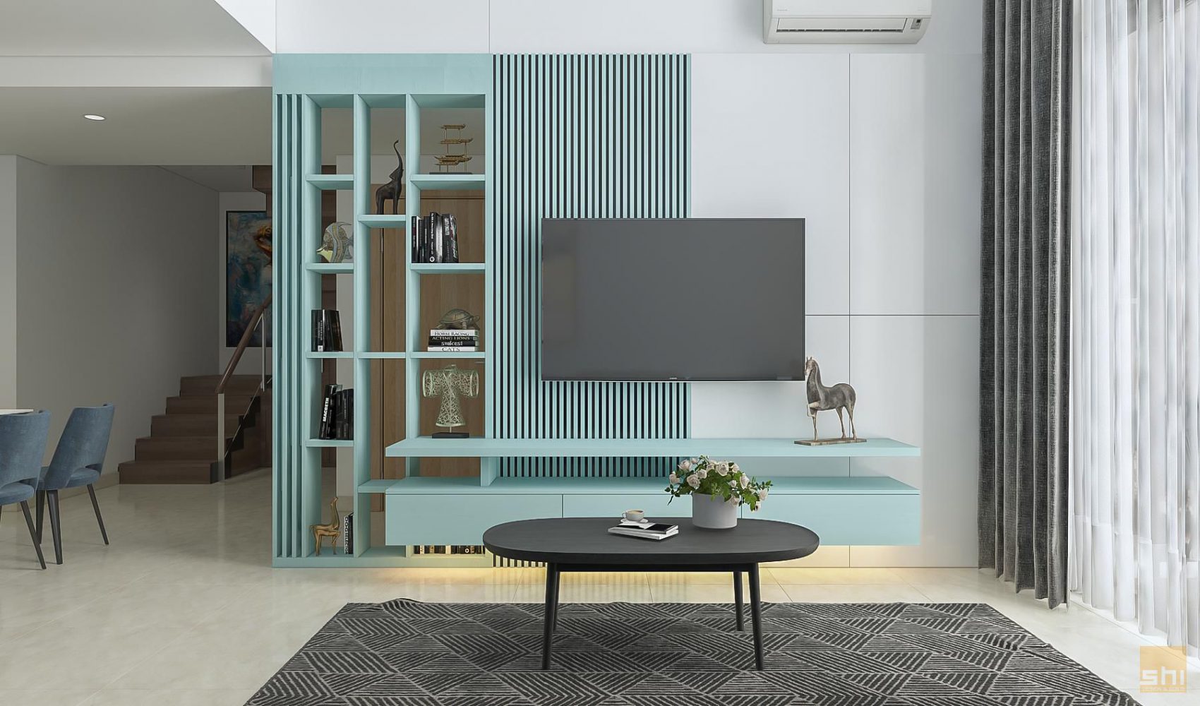 Thiết Kế Nội Thất Chung Cư Duplex 14