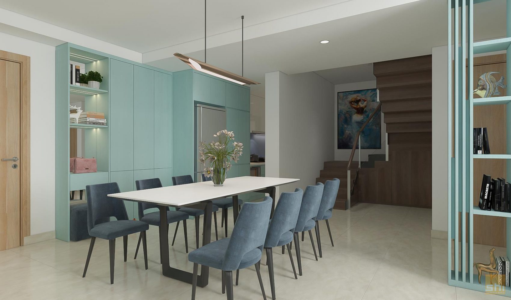 Thiết Kế Nội Thất Chung Cư Duplex 15