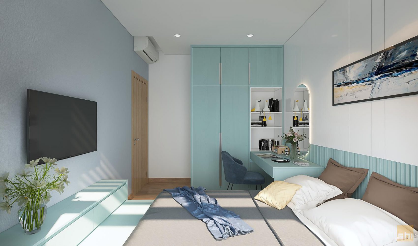 Thiết Kế Nội Thất Chung Cư Duplex 21