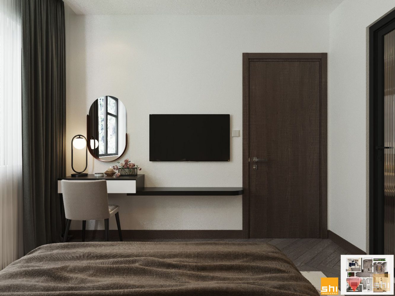 Thiết Kế Nội Thất Chung Cư Vinhome 3Pn 14