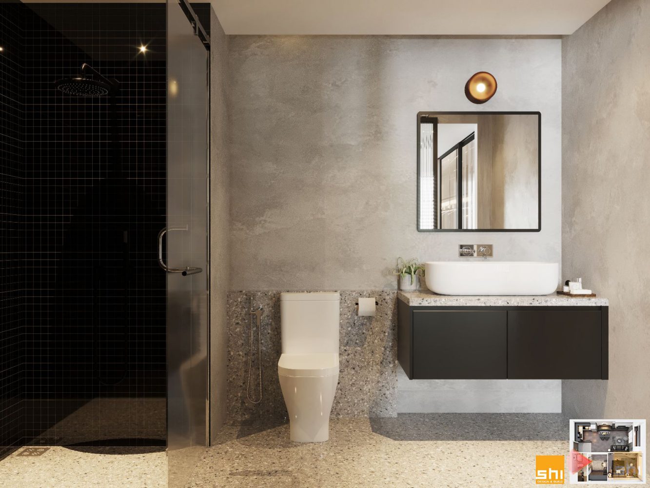 Thiết Kế Nội Thất Chung Cư Vinhome 1 Phòng Ngủ 12