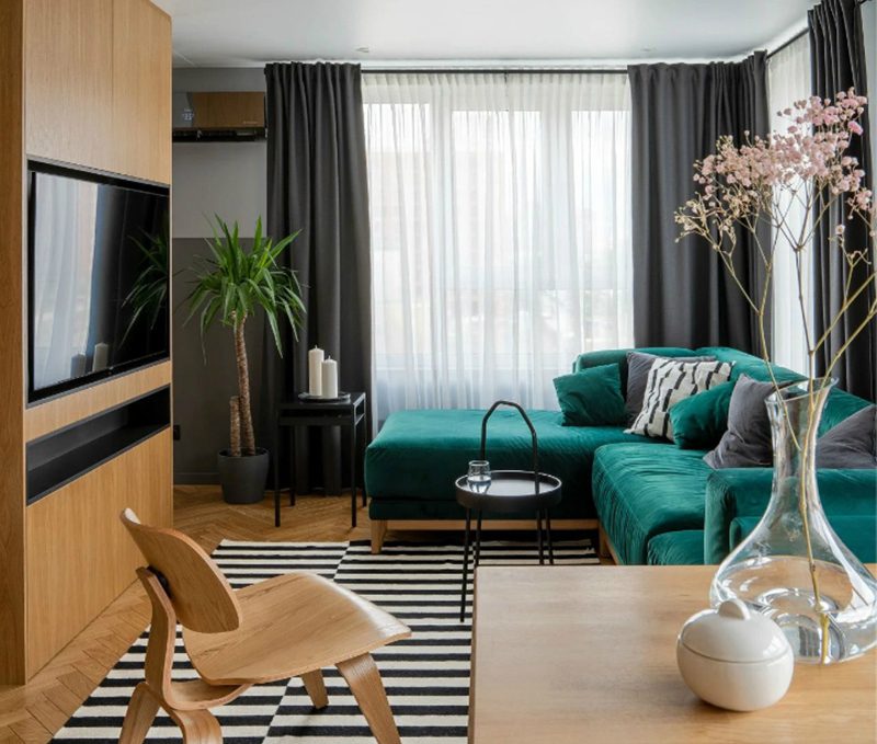 thiết kế nội thất căn hộ chung cư 68m2