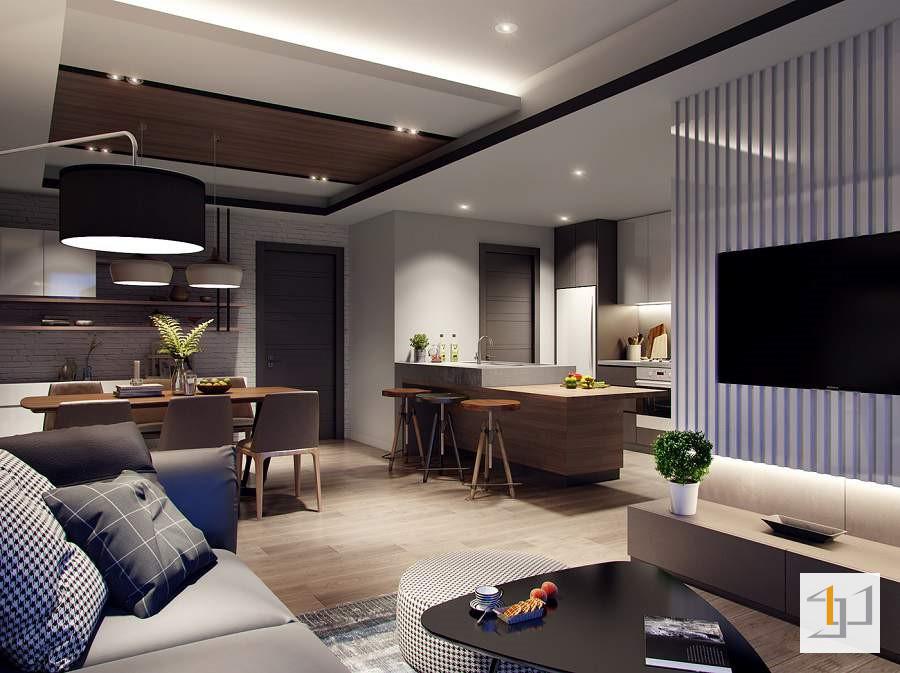 thiết kế nội thất chung cư 60m2 - 01 thiết kế nội thất chung cư 60m2 - 01