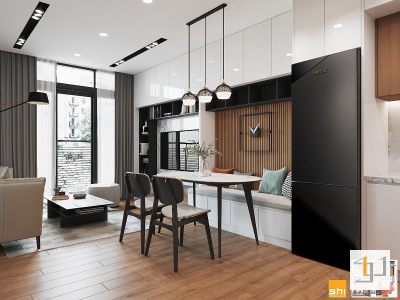 Thiết Kế Nội Thất Chung Cư Chuyên Nghiệp - 06 Thiết kế nội thất chung cư 3 phòng ngủ