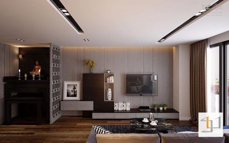 Thiết Kế Nội Thất Chung Cư 78m2 - 08 Sự bố trí ánh sáng khi thiết kế nội thất chung cư 78m2