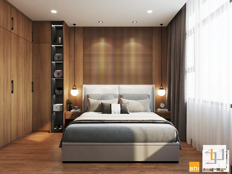 Không gian phòng ngủ trong thiết kế nội thất chung cư