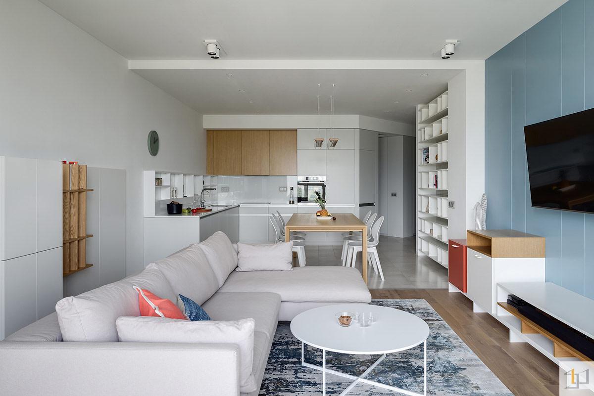 Nguồn cảm hứng tự nhiên cho thiết kế nội thất căn hộ 90m2